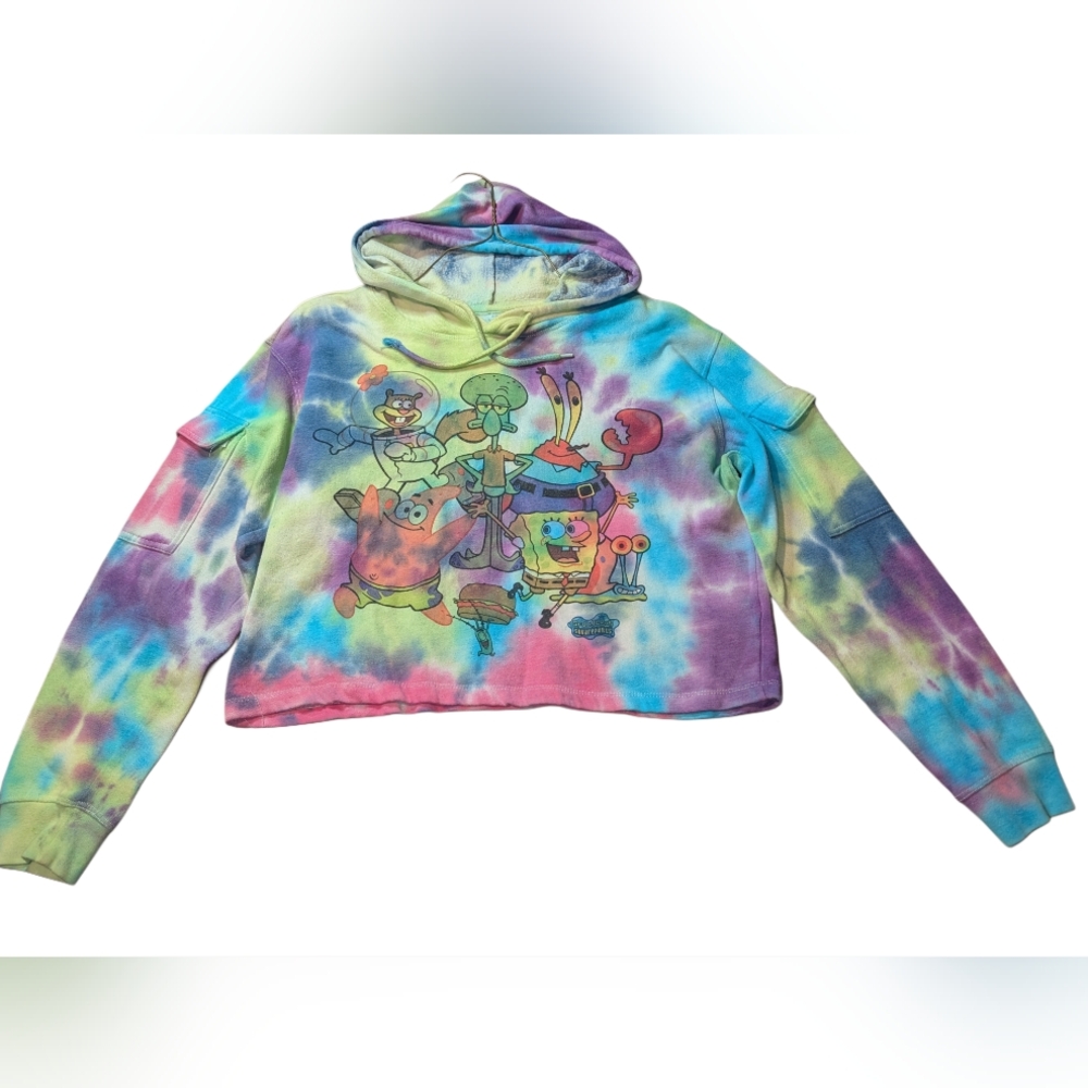 SpongeBob Squarepants Tie-Dye Hoodie - Multicolor